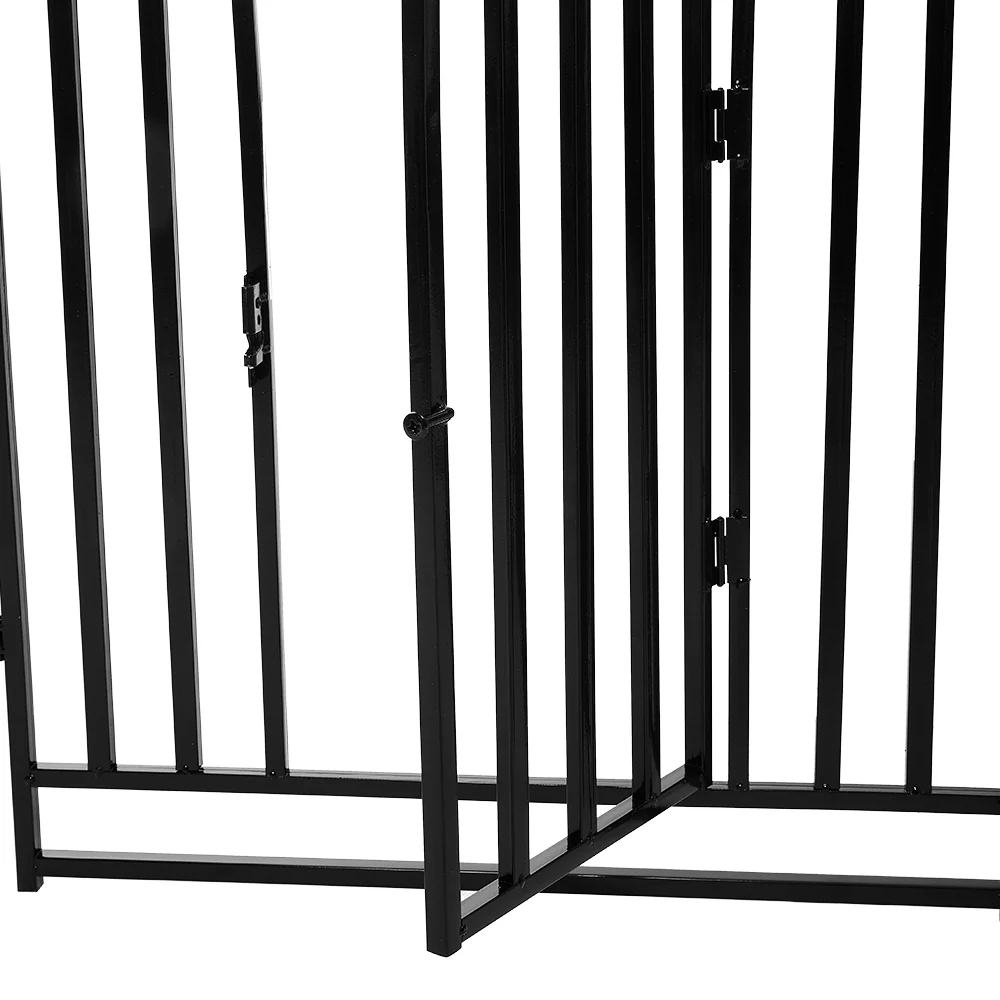 KidKid 8 Panels Metal Pet Playpen with a Door - Image 6