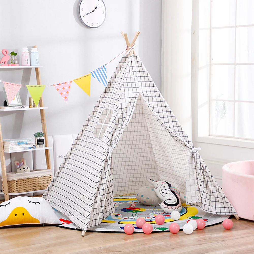 Kidkid Children Teepee Tent Kids Indoor Play House - Image 2