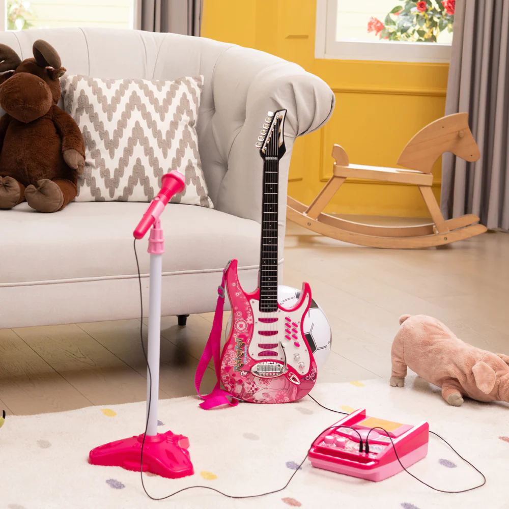 Kidkid Electric Guitar Microphone Amplifier Toy Set - Image 2