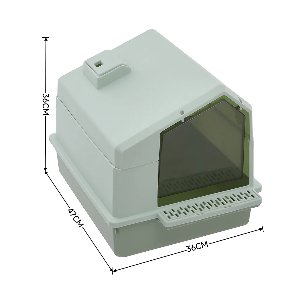KidKid Foldable Anti-Splash Enclosed Cat Litter Box - Image 10