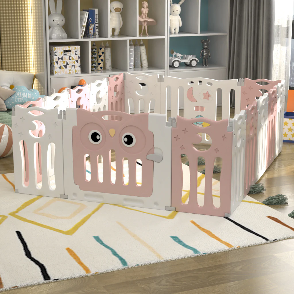 Kidkid Foldable Baby Kid Playpen 16 Panel