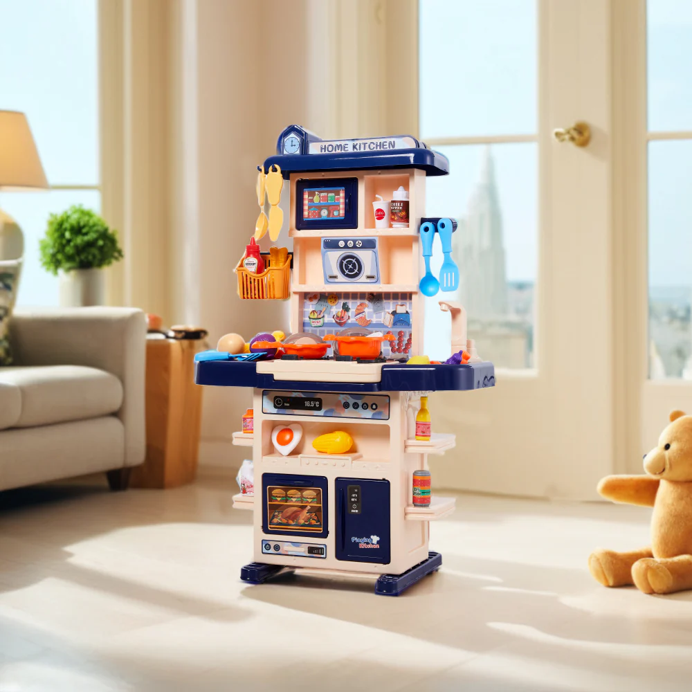 Kidkid Kids Pretend Kitchen Playset 43 Piece Set - Image 9