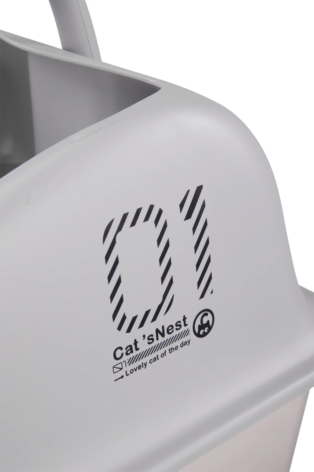 KidKid Large Stainless Steel Cat Litter Box - Image 4