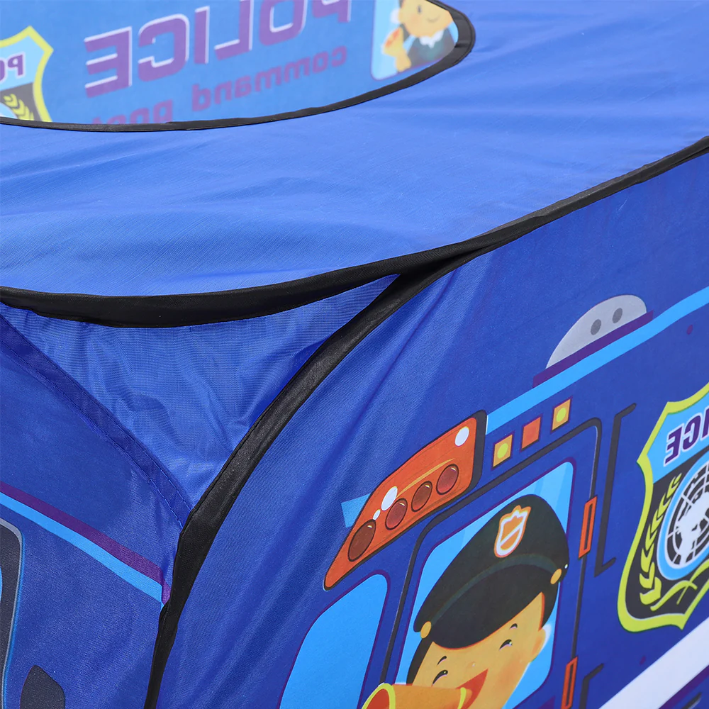 Kidkid Police Truck Foldable Tent Pop Up Kids Playhouse - Image 4