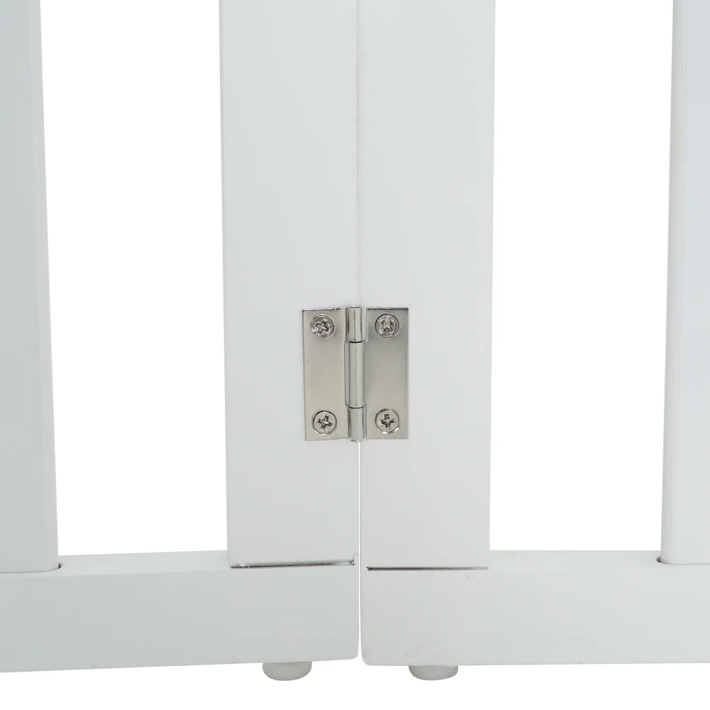 KidKid Wooden Foldable Freestanding 4 Panel Pet Gate - Image 5