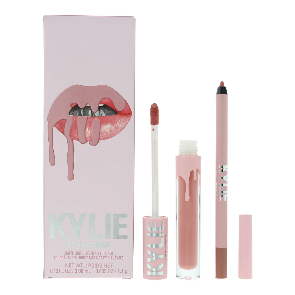 Kylie By Kylie Jenner Matte Lip Kit 300 Koko K 2 Piece Gift Set: Liquid Lipstick
