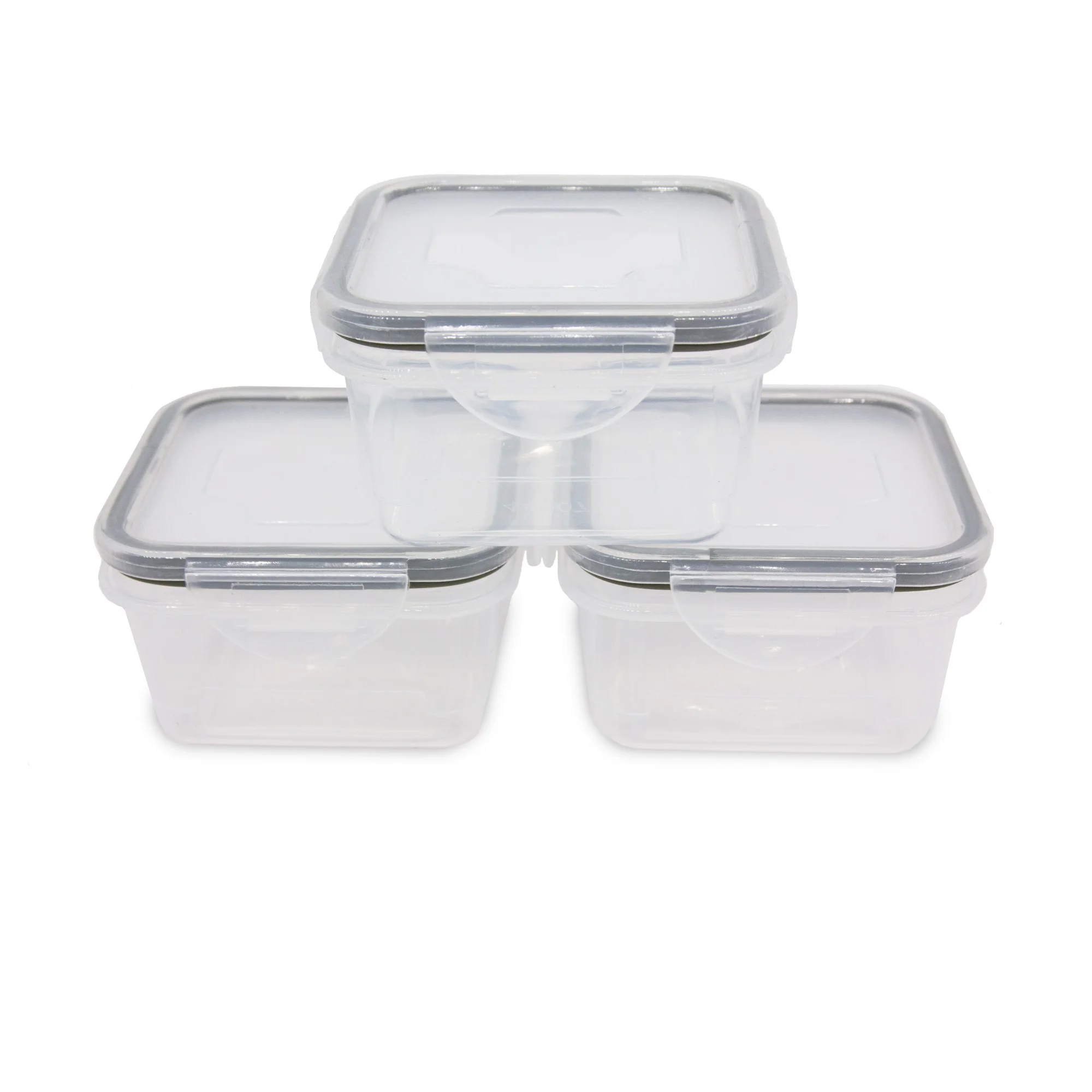 Lewis's Click Lock Rectangular Storage Container - 800ML - Image 3