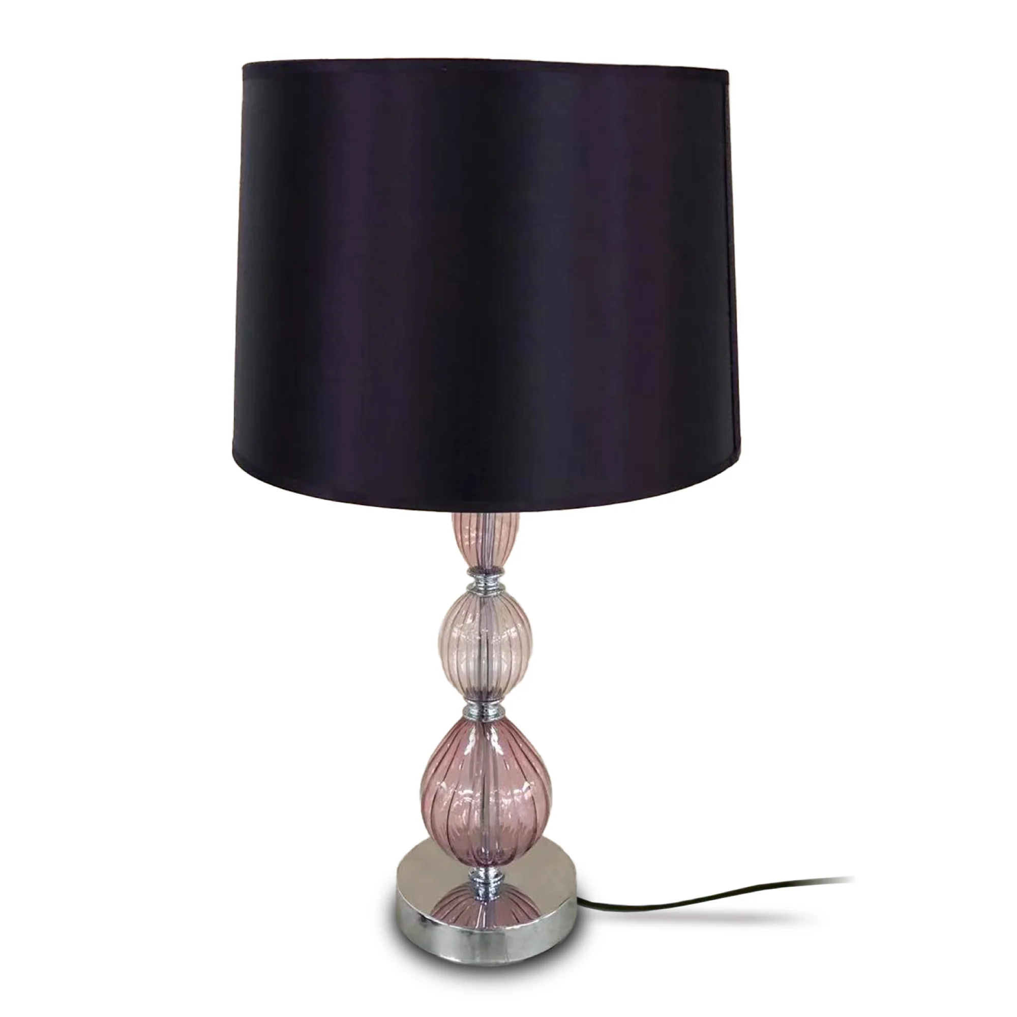 Lewis's Fleur Glass Table Lamp - Image 2