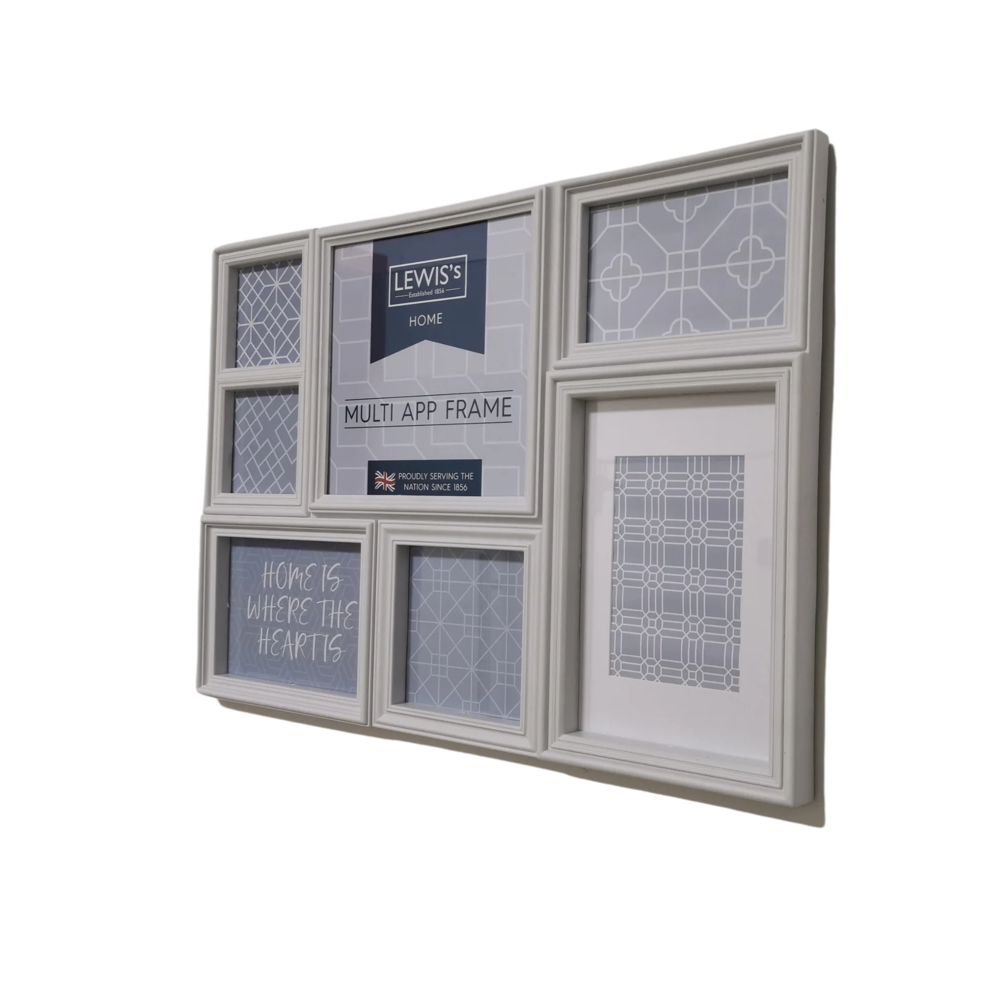 Lewis's Multi Aperture Photo Frame with 7 Photos - Image 6