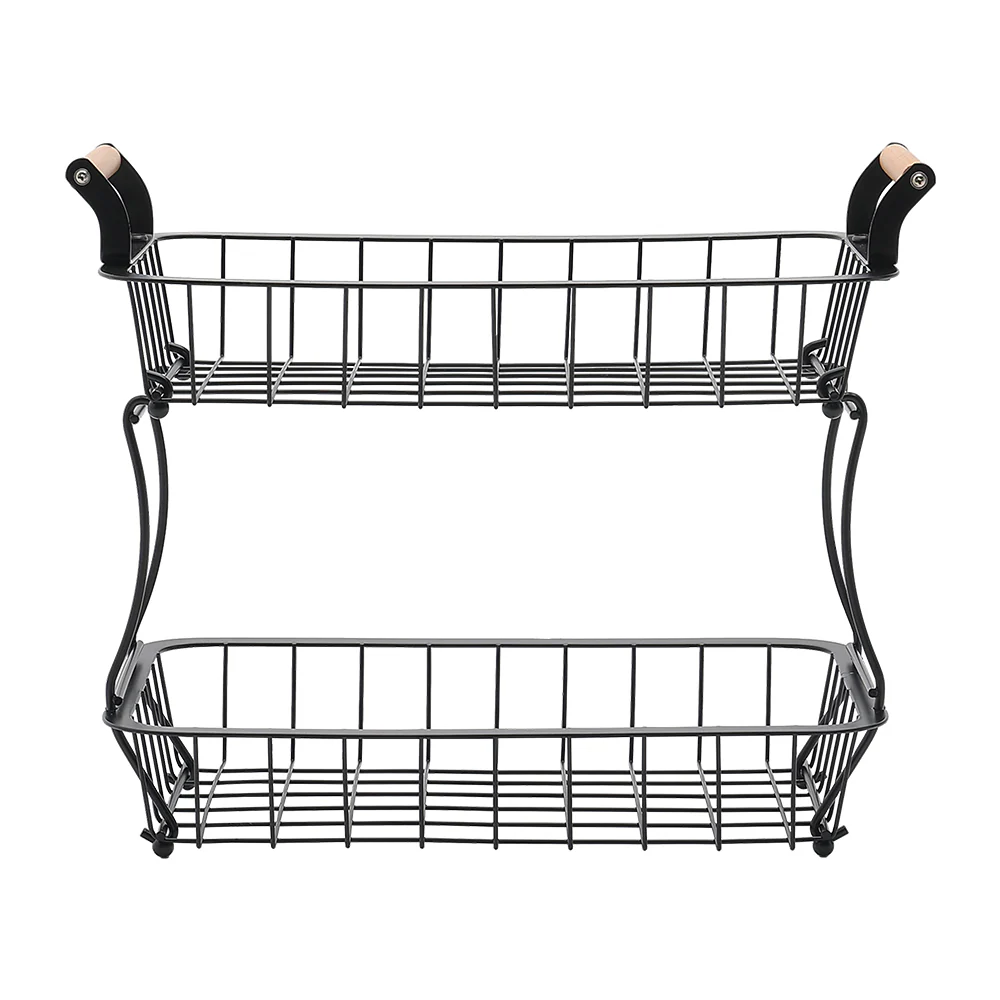 Lifeideas 2 Tier Wire Fruit Basket For Fruit or Produce - Image 5