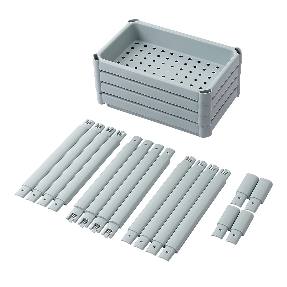 Lifeideas 4 Layers Freestanding Plastic Corner Storage Rack For Bathroom Kitchen - Image 6