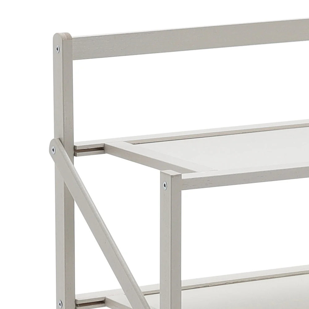 Lifeideas 6-Tier Foldable Bamboo Shoe Rack - Image 6
