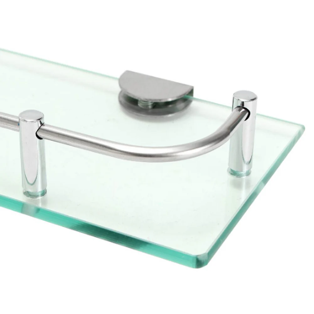 Lifeideas 6mm Thick Tempered Glass Wall-Mounted Bathroom Shelf - Image 7