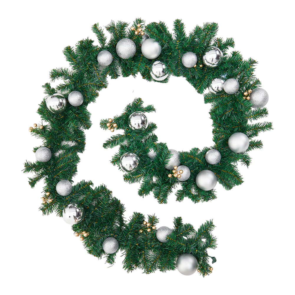 Lifeideas Artificial Plastic Pine Garland Christmas Hanging Decoration - Image 4