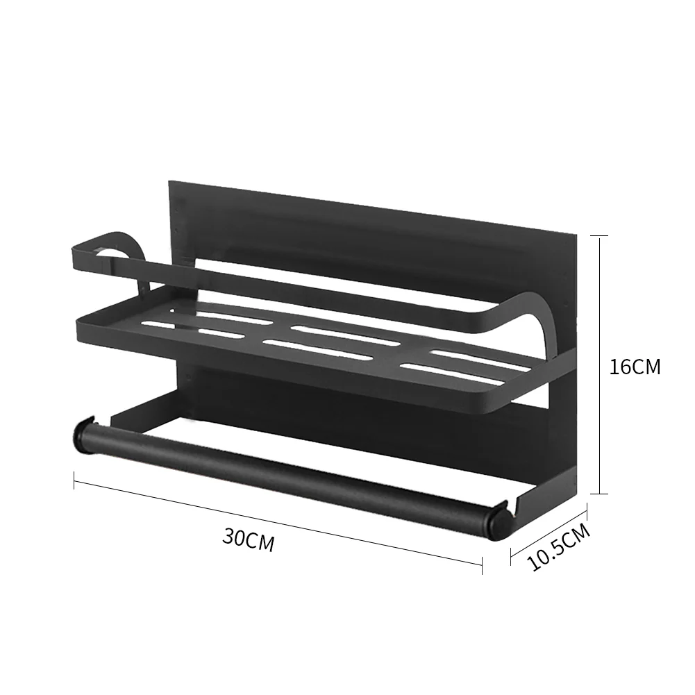 Lifeideas Magnetic Fridge Organizer Metal Kitchen Rack - Image 7