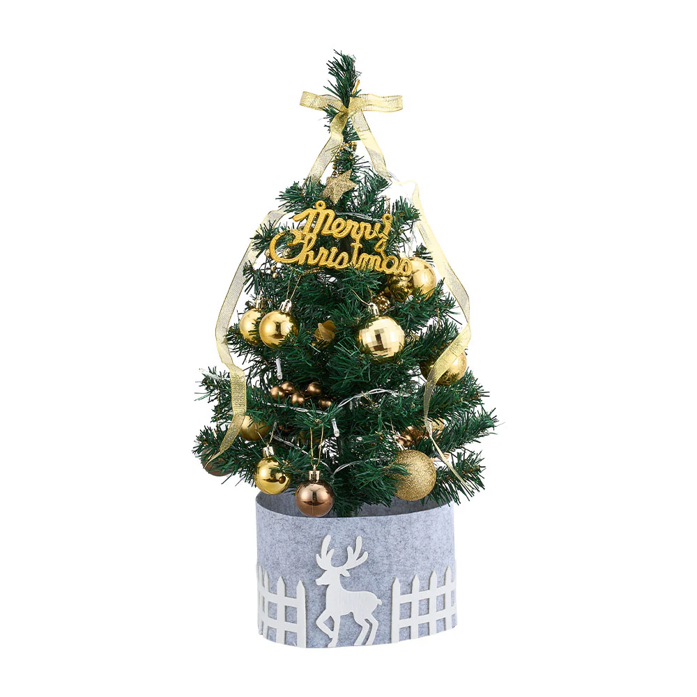 Lifeideas Mini Christmas Tree with Warm Lights - Image 3