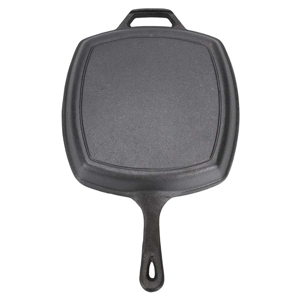 Lifeideas Rectangular Cast Iron Grill Pan - Image 5
