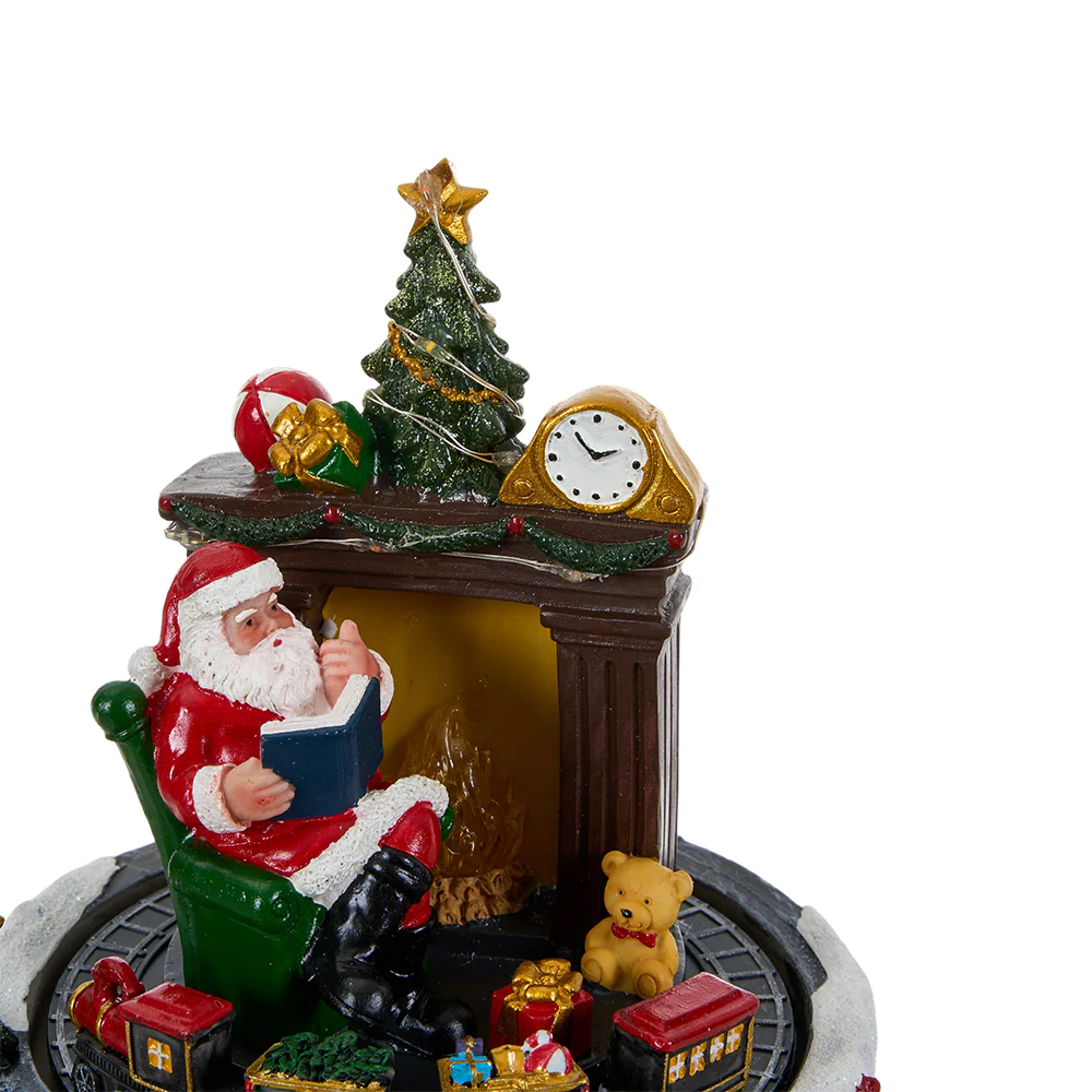 Lifeideas Santa Claus Music Box Ornament - Image 8