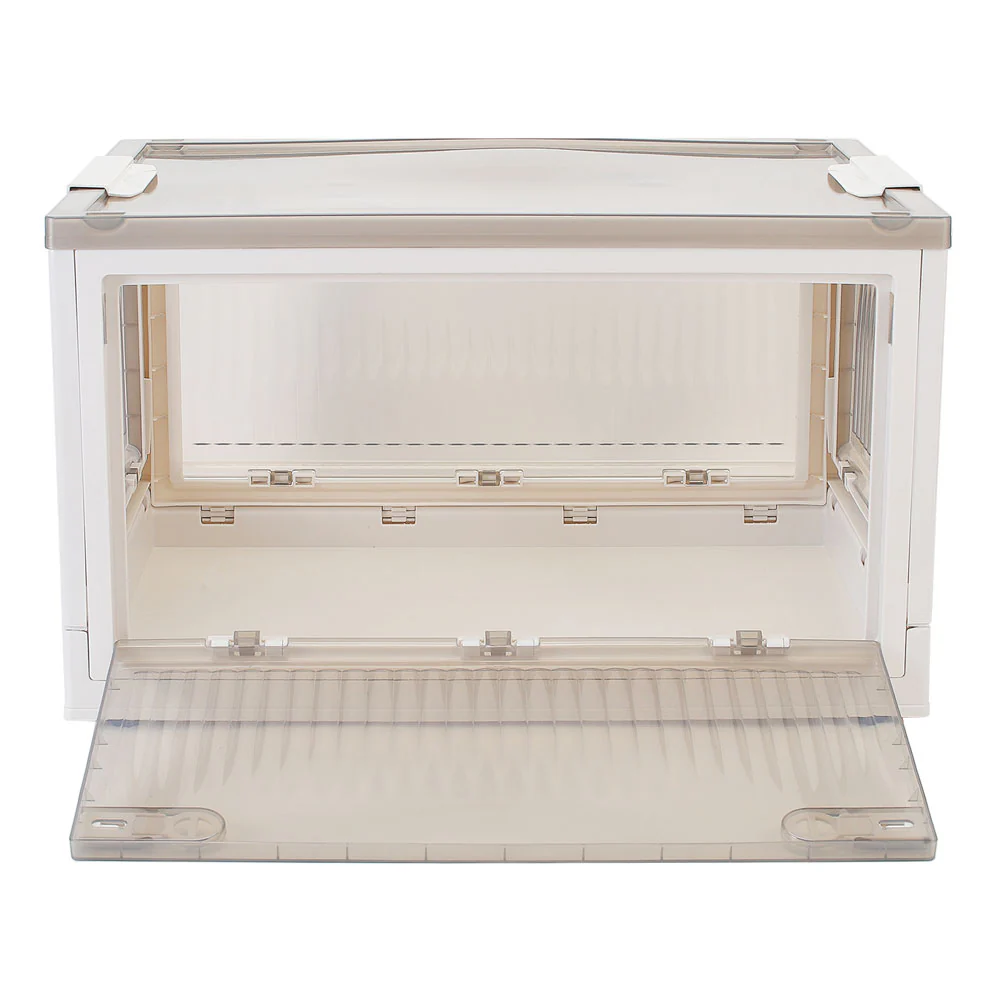 Lifeideas Transparent Folding Storage Box With Wheels - Image 23