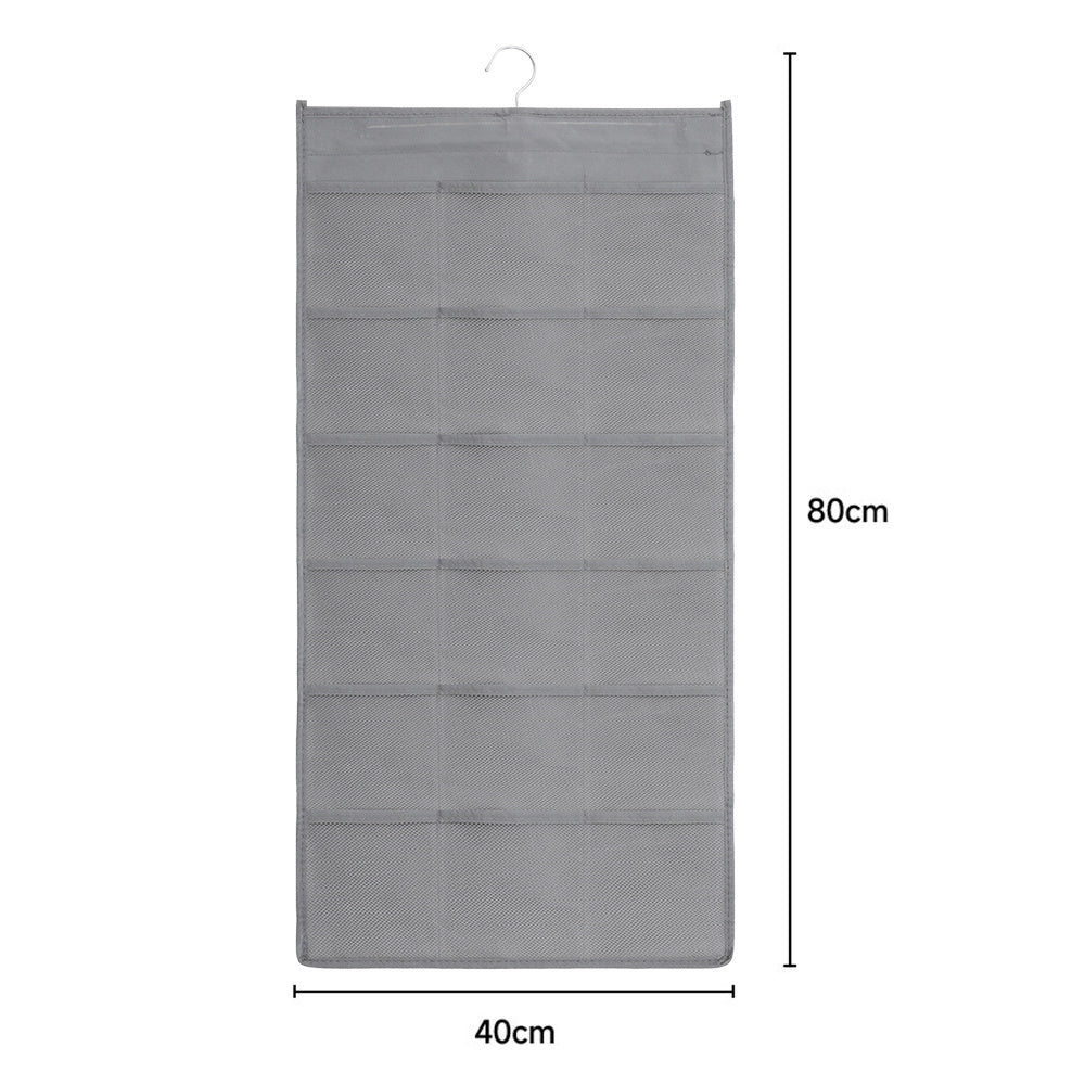 Lifeideas Versatile Double-Sided Fabric Hanging Storage Bag - Image 7