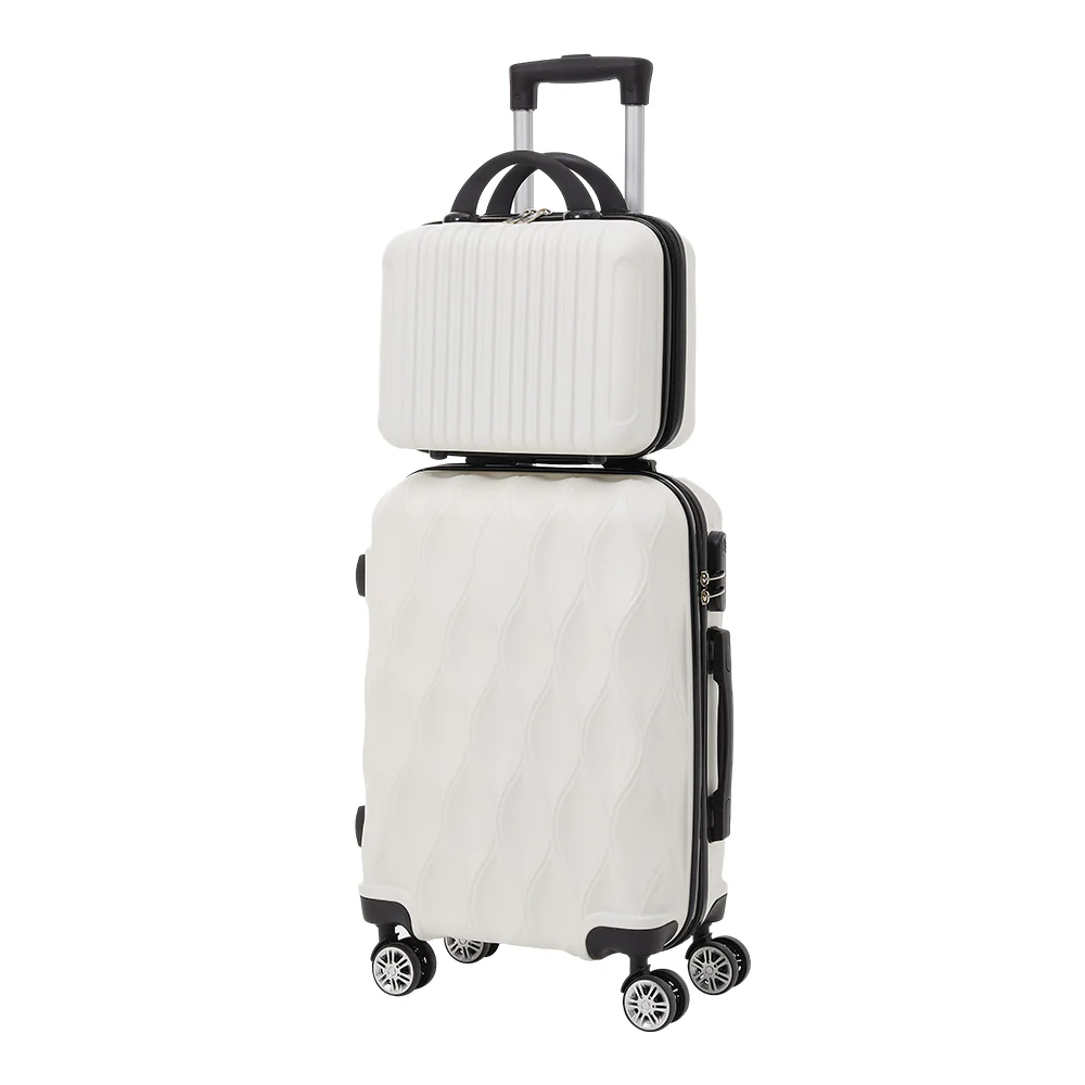 Livingandhome 2-Piece Hard Shell Travel Suitcases Luggage Set - Image 2