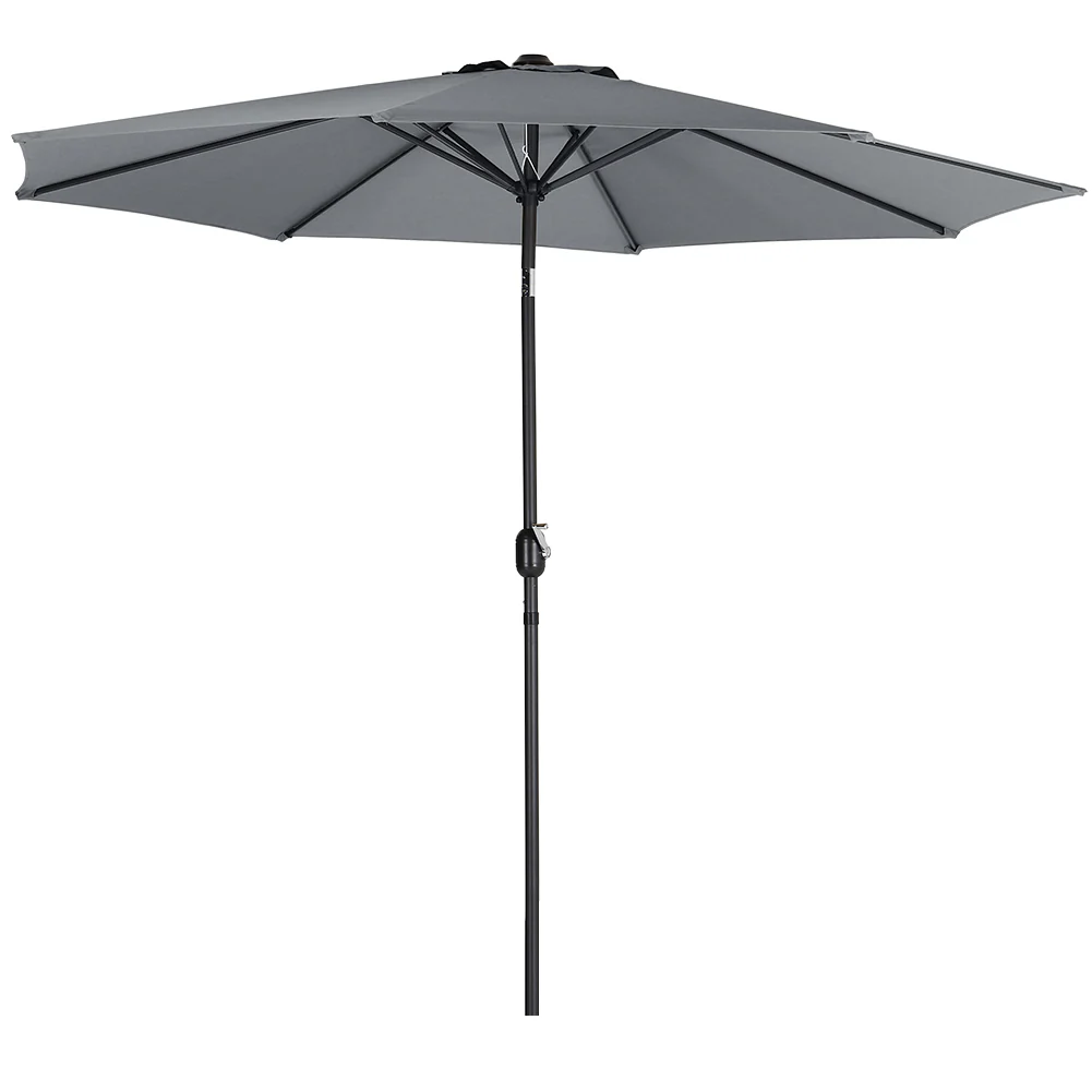 Livingandhome 3M Large Rotating Patio Parasol for Outdoor Sunshade and Rain - Image 5