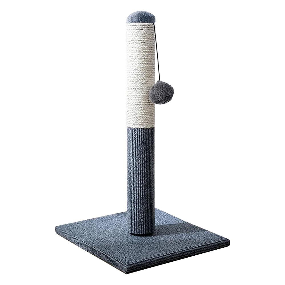 Livingandhome Cat Scratching Post With Hanging Ball - Image 3