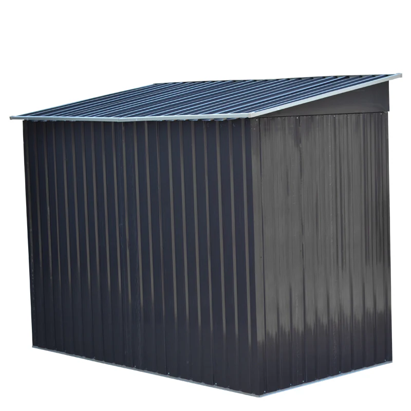 Livingandhome Compact Metal Storage Tool Shed For Garden Patio - Image 5
