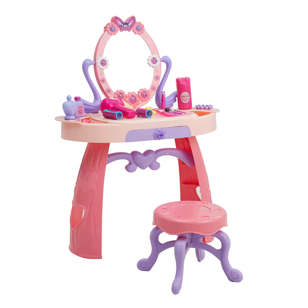 Livingandhome Dressing Table Toy Set With Drawer For Kids - Image 4