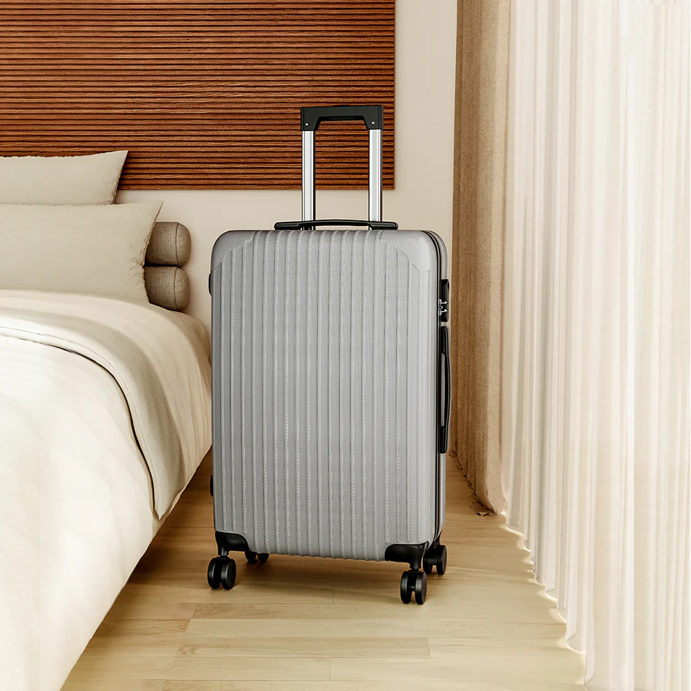 Livingandhome Hardshell Spinner Wheel Luggage Travel Suitcase - Image 2