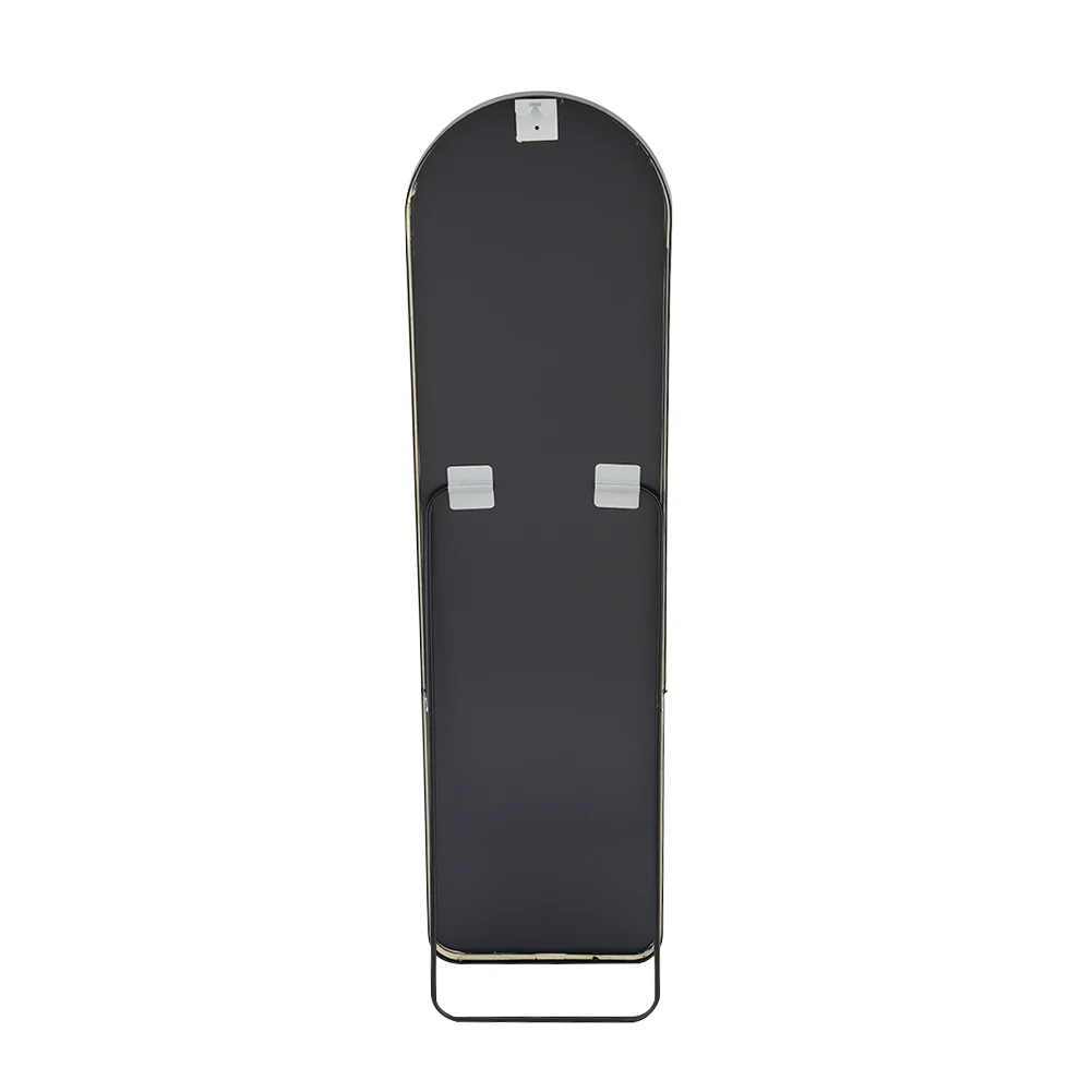 Livingandhome Modern Arched Metal Floor Mirror - Image 3