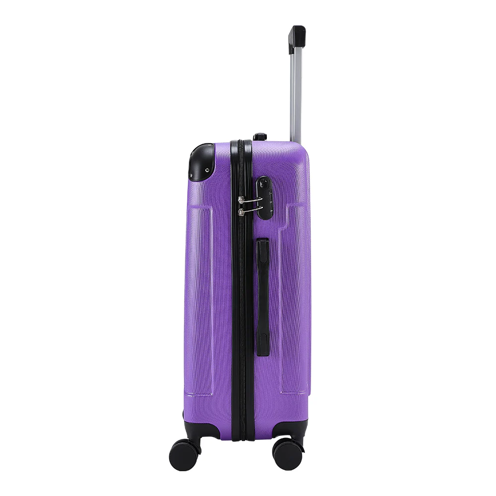 Livingandhome Modern Hardside Spinner Suitcase With Combination Lock 28" - Image 4