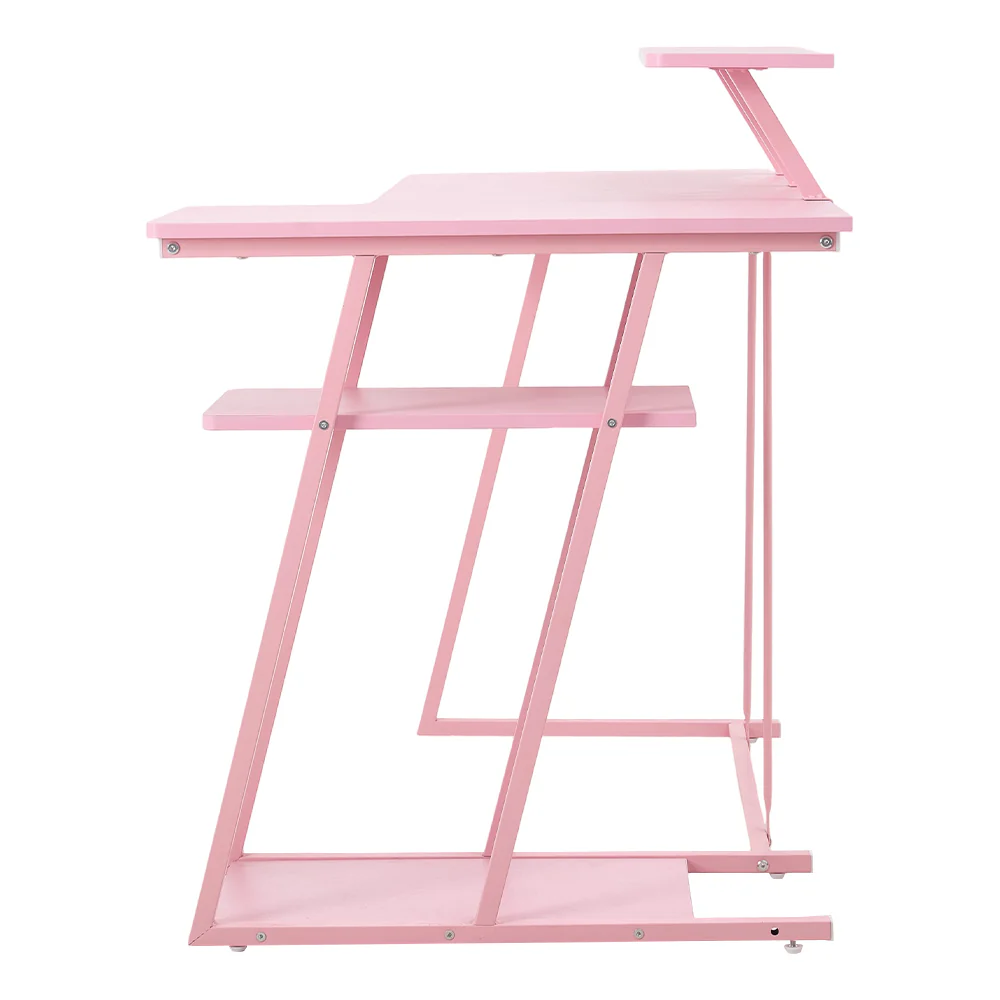 Livingandhome Multi-Functional L-Shaped Gaming Desk - Image 2