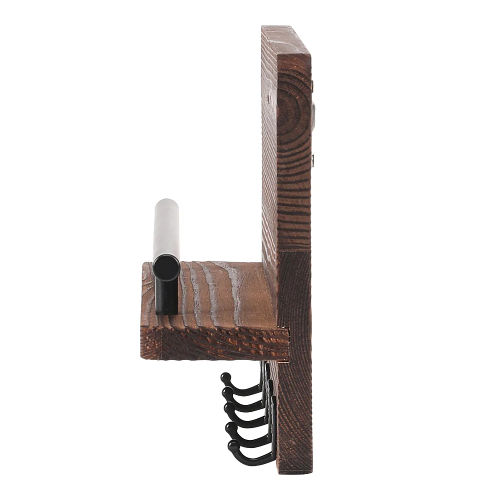 Livingandhome Rustic Wall-mounted Key Organizer - Image 5