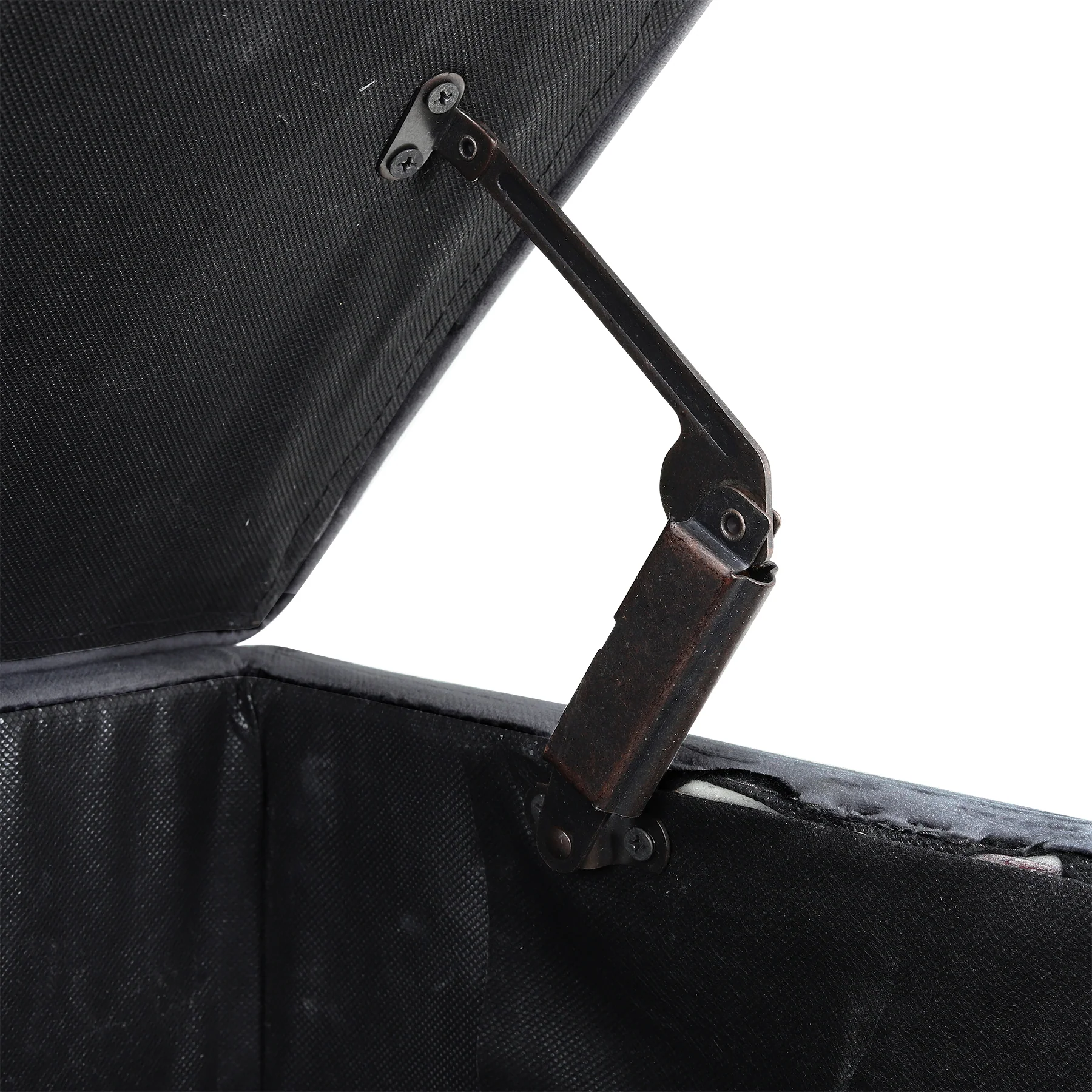 Livingandhome Set of 2 Compact Wooden Folding Chair with Metal Legs - Image 3
