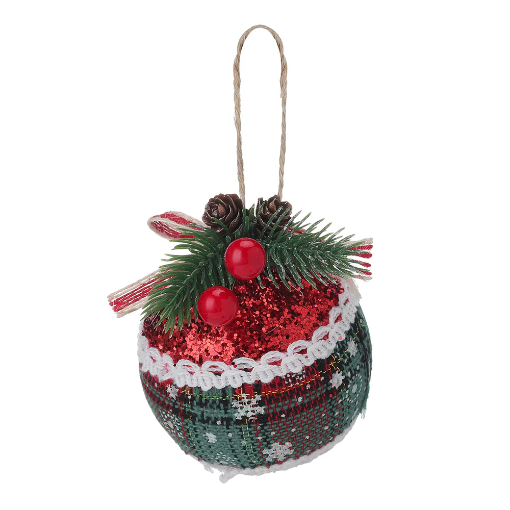 Livingandhome Set Of 9 Christmas Ball Ornaments Hanging Decorations - Image 3