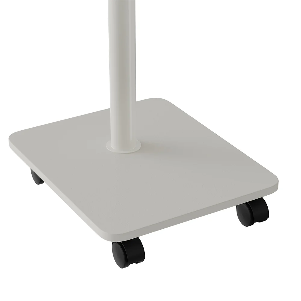 Livingandhome Sofa Bed Side Table with Wheels and Storage - Image 2