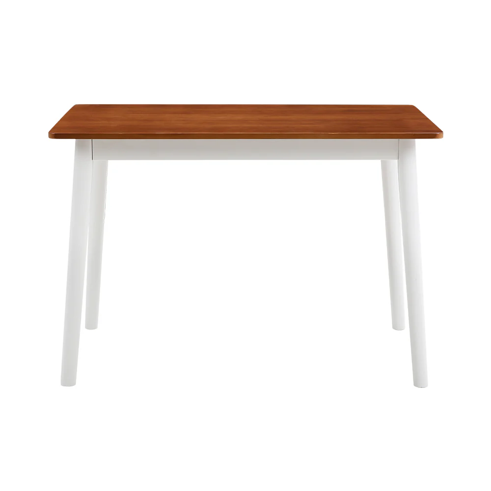 Livingandhome Solid Wood Rectangular Dining Table - Image 5