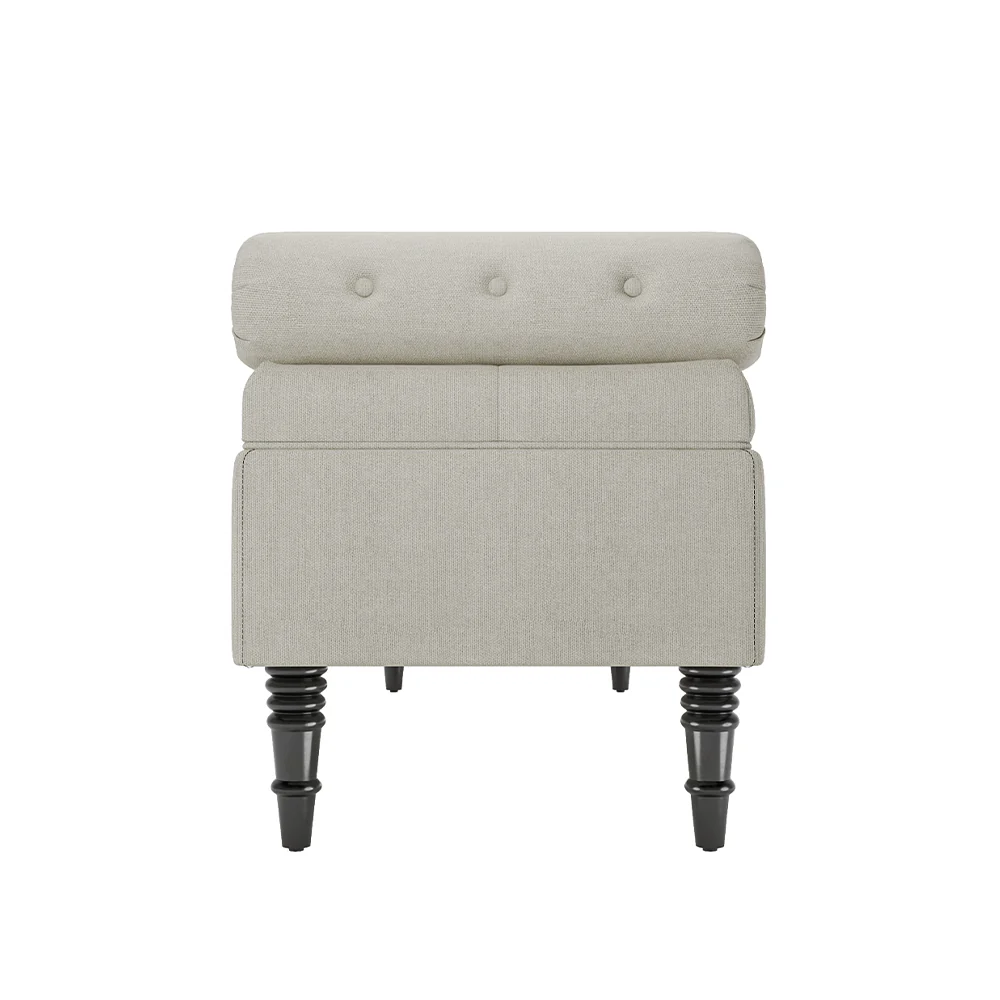 Livingandhome Storage Bench with Side Arms - Image 4