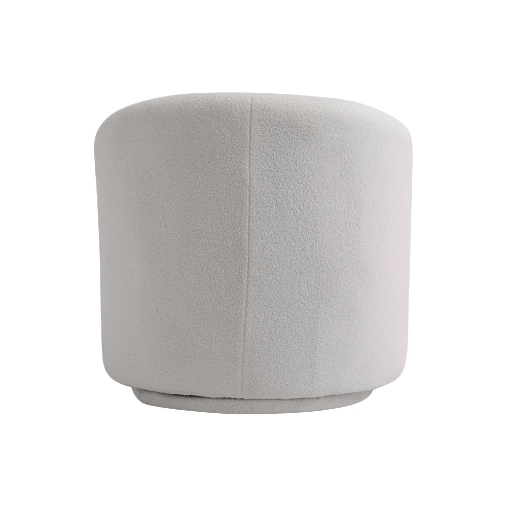 Livingandhome Swivel Tub Chair Upholstered Single Sofa - Image 7