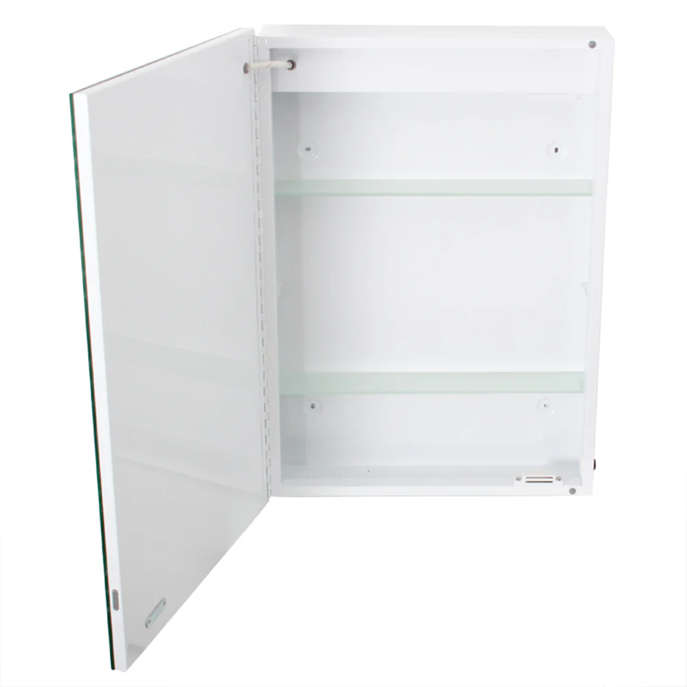Livingandhome Wall Mount LED Mirror Cabinet with Demister Pad for Bathroom - Image 4