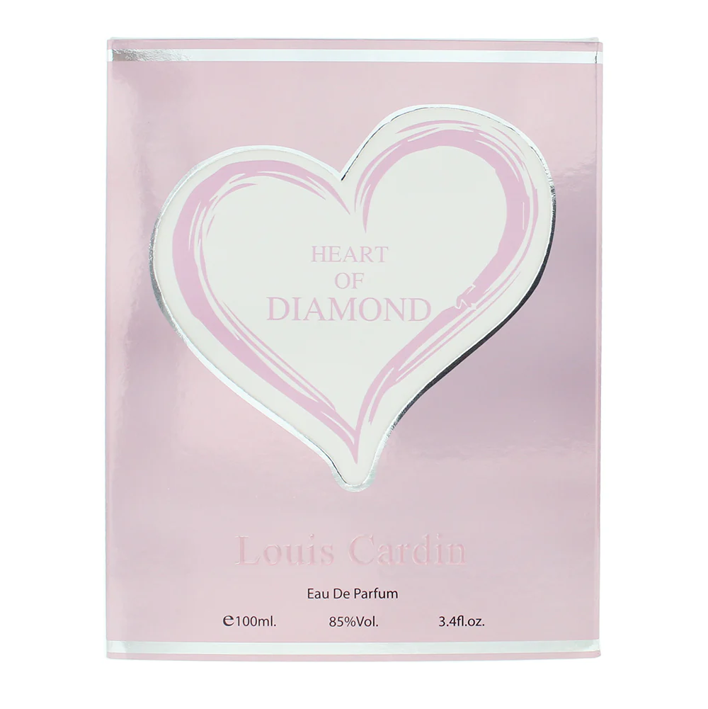 Louis Cardin Heart Of Diamond Eau De Parfum 100ml - Image 4