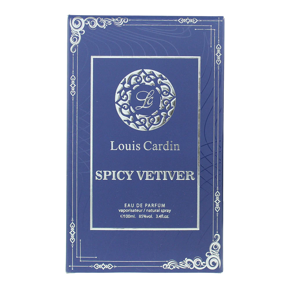 Louis Cardin Spicy Vetiver Eau De Parfum 100ml - Image 3