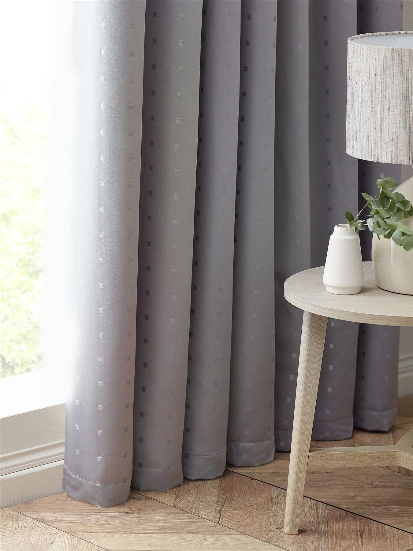 Madison Dobby Square Lined Pencil Pleat Taped Top Curtains - Image 3