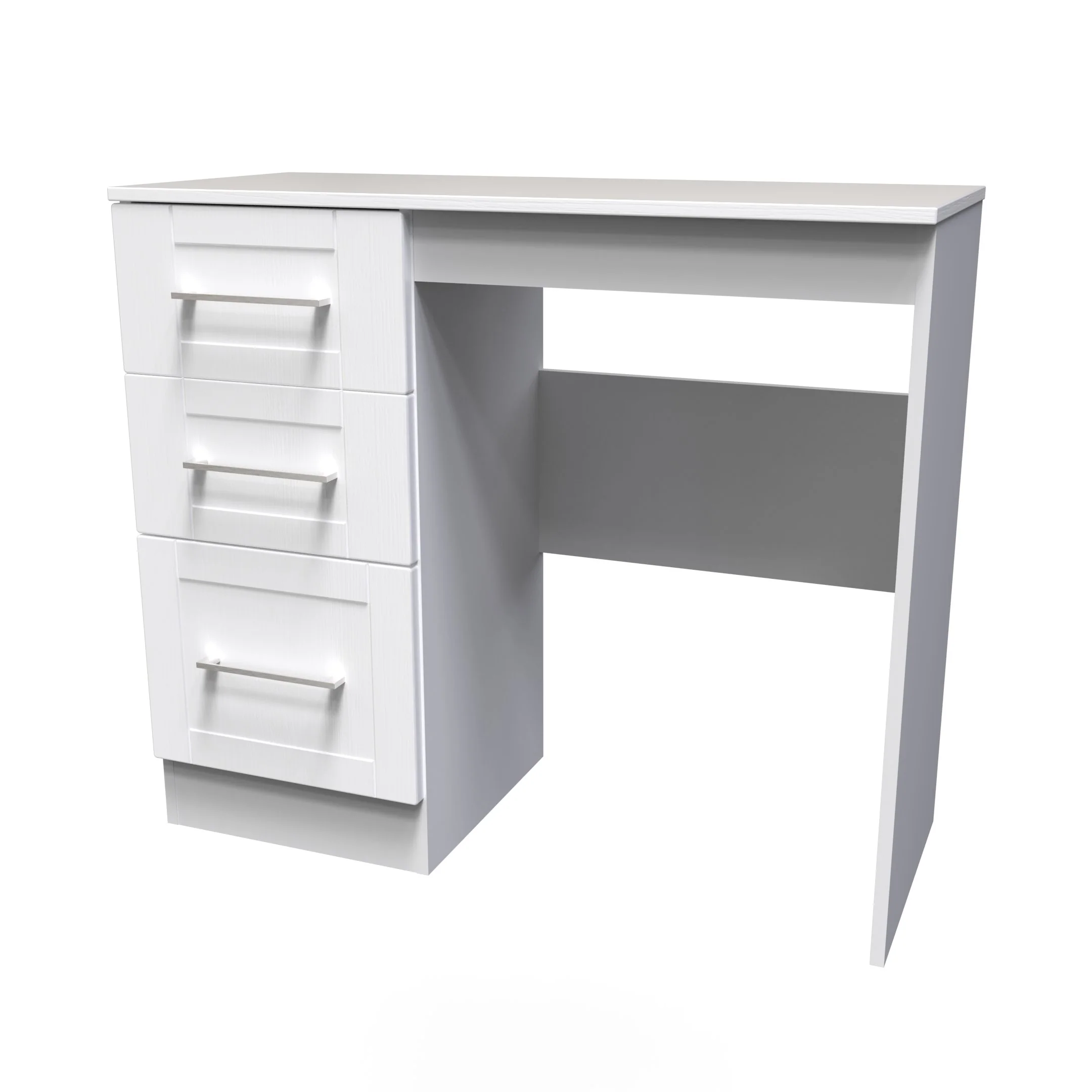 Malton Ready Assembled Vanity in White Ash - Image 7