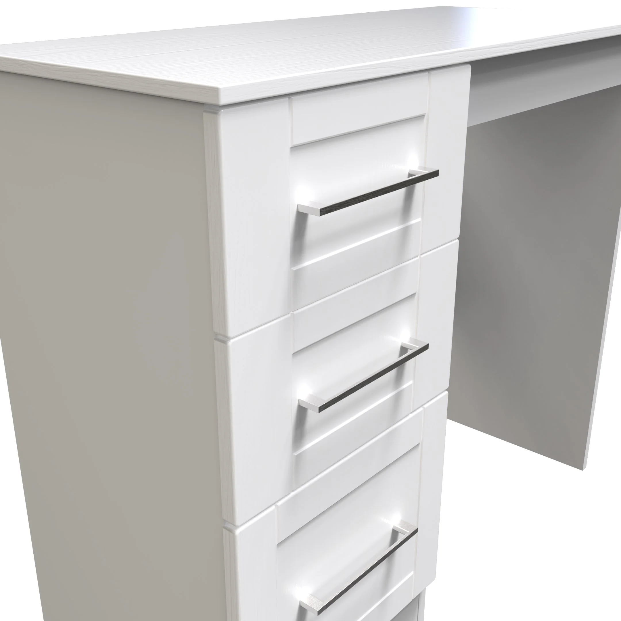 Malton Ready Assembled Vanity in White Ash - Image 9