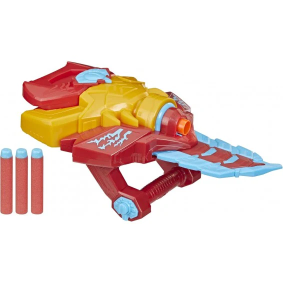 Marvel Nerf Mech Strike Monster Hunters Iron Man Monster Blast Blade Exclusive - Image 3