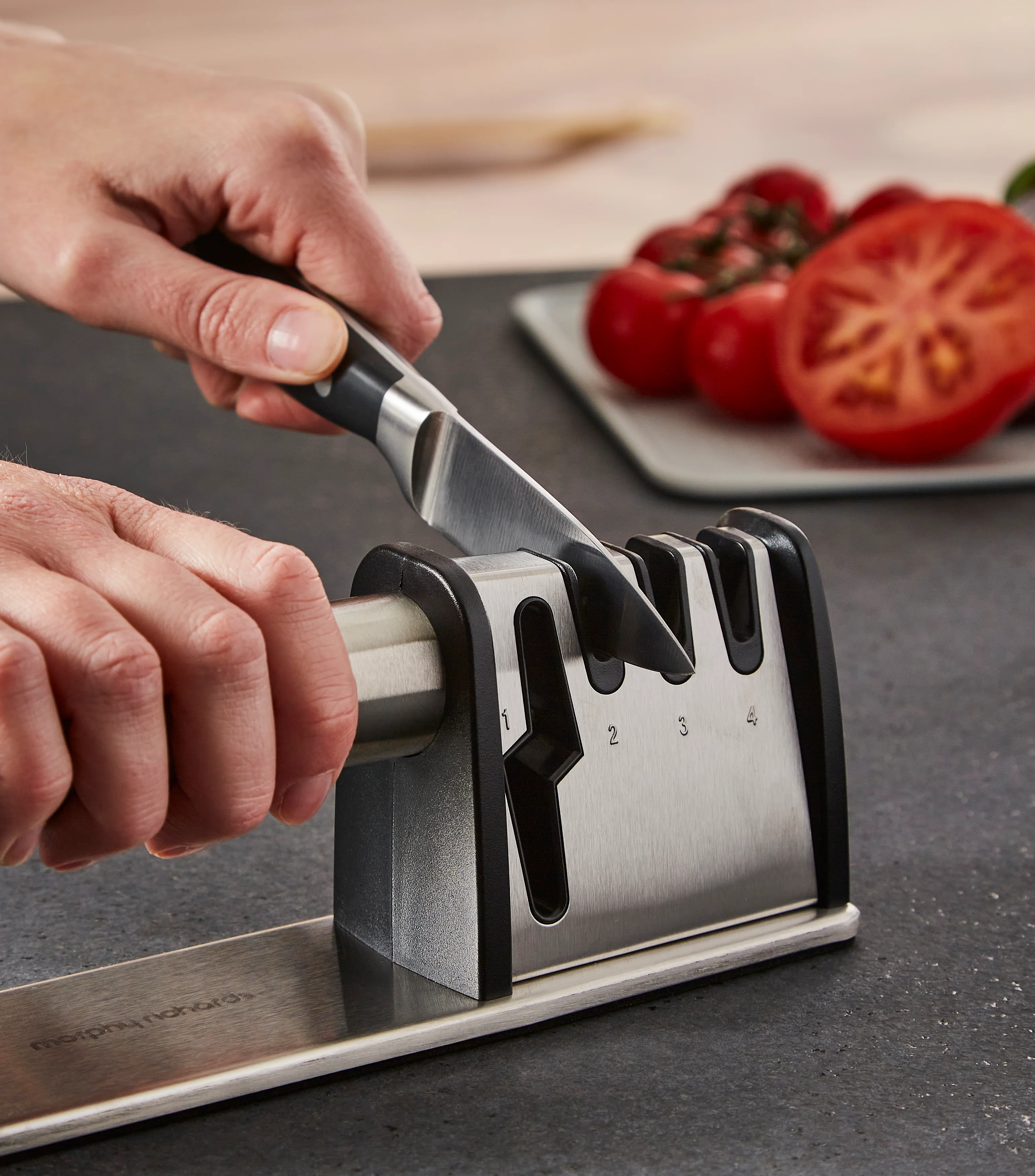 Morphy Richards 4 in 1 Knife and Scissor Sharpener - Image 3