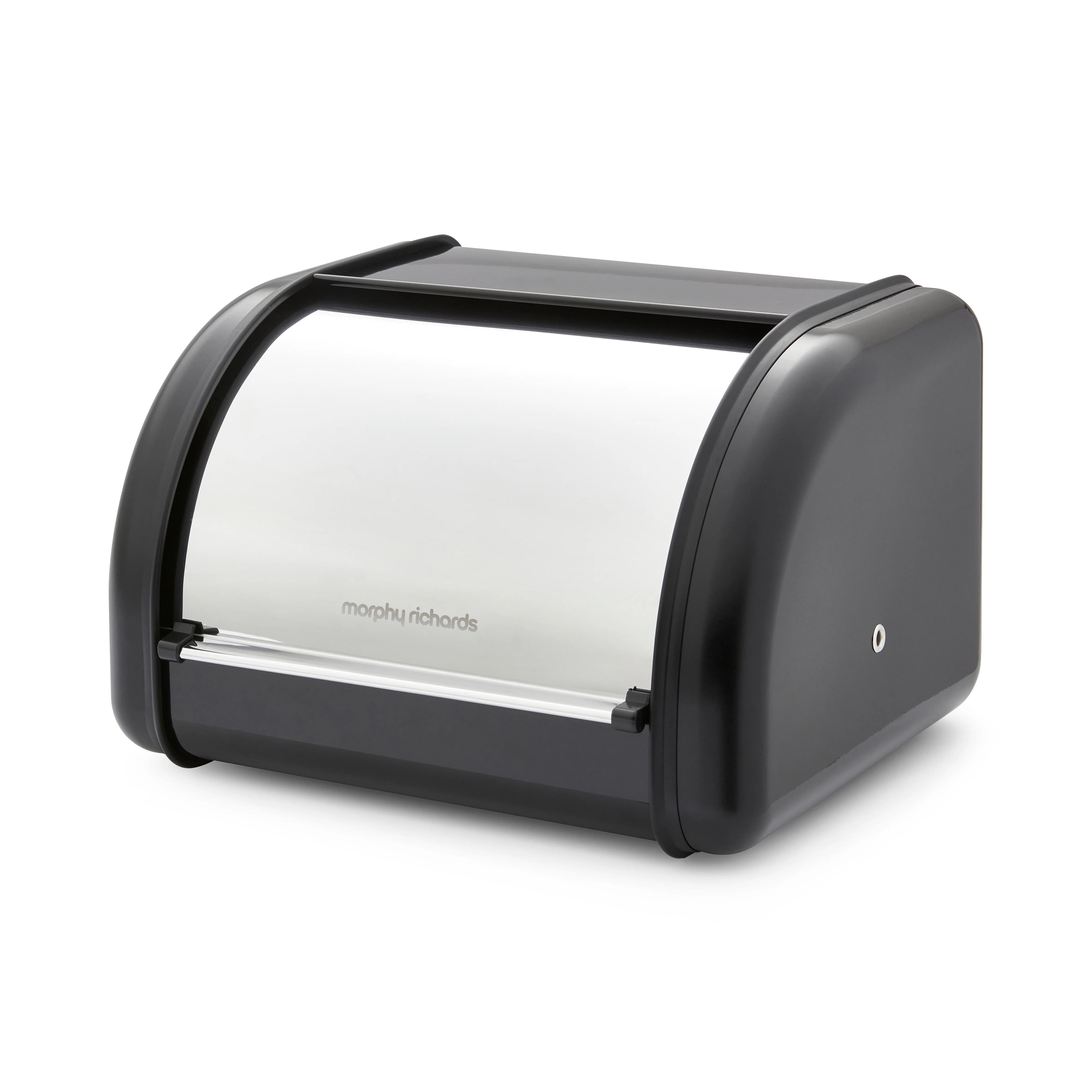 Morphy Richards Equip Compact Roll Front Bread Bin - Black - Image 2