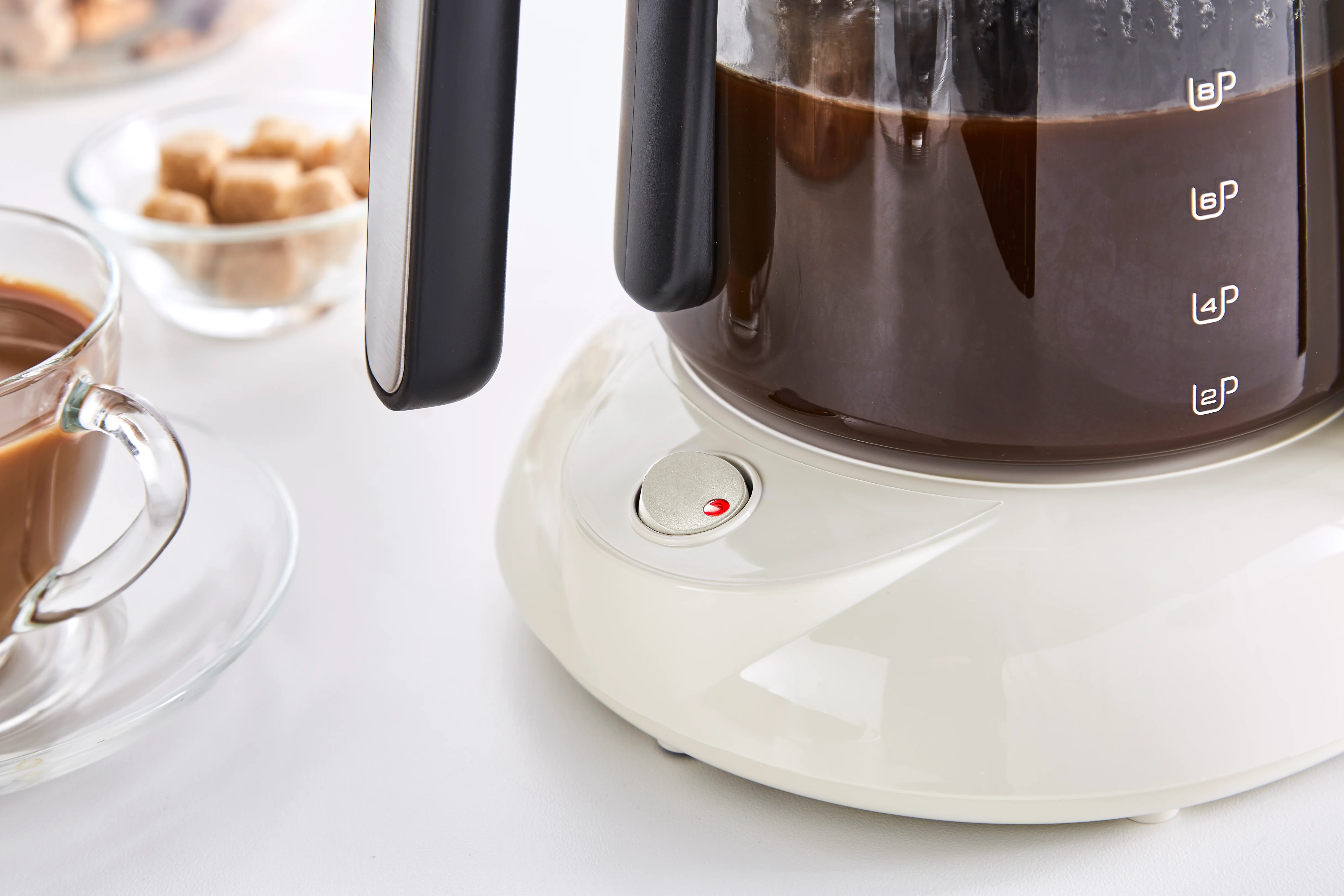 Morphy Richards Equip Filter Coffee Machine Cream - Image 3
